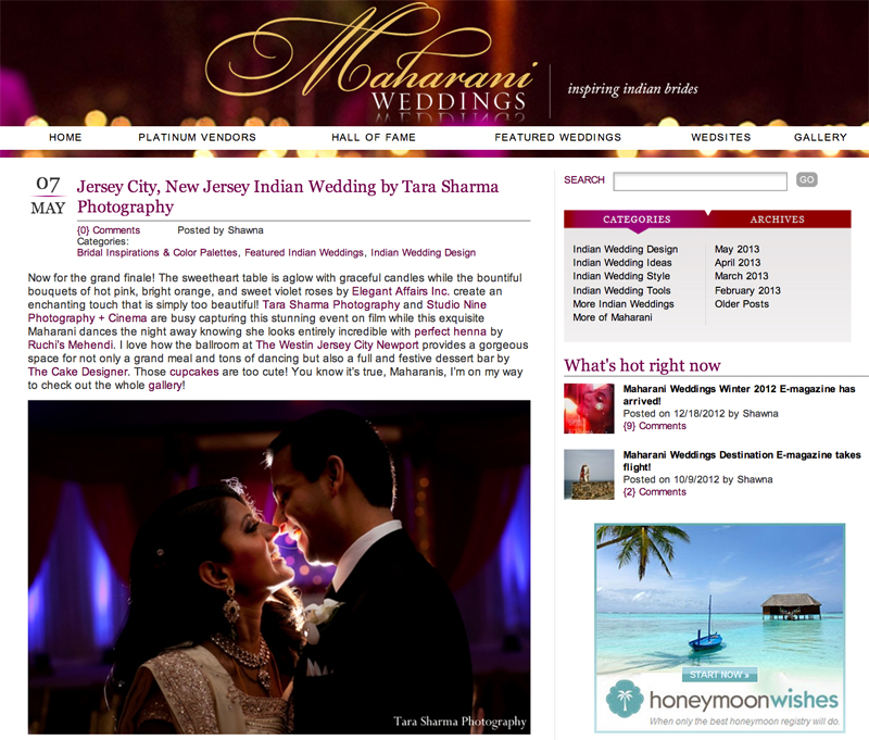 maharani weddings blog feature